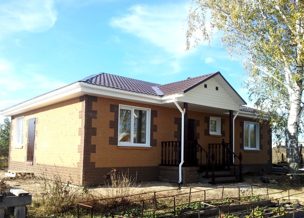 каркасный дом с вентилируемым фасадом от Novabrick