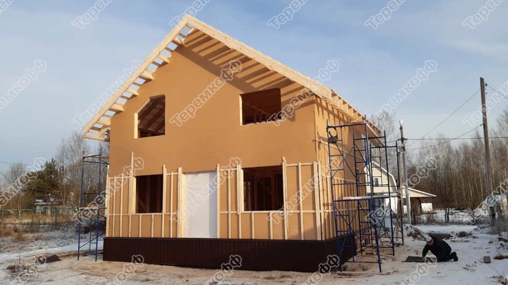 древесноволокнистые плиты Белтермо и их применение - пример