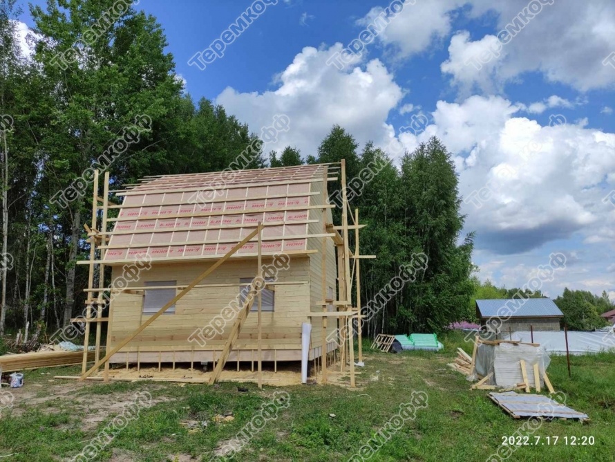 Каркасные дома и утеплитель